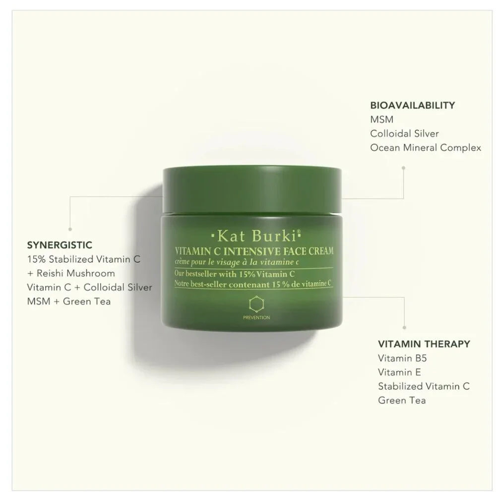 NWT Kat Burki Vitamin C Intensive Face Cream 1 oz